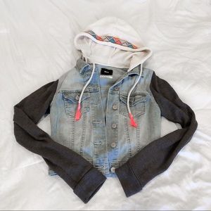 BDG Urban Outfitters Denim Pattern Jacket - NEW